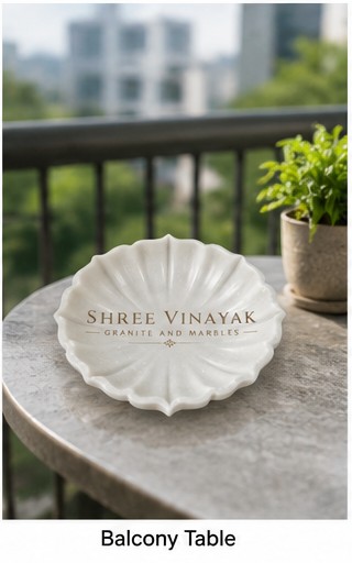 Premium White Marble Astkon Urli Bowl for Home Decor & Festive Decoration - 8